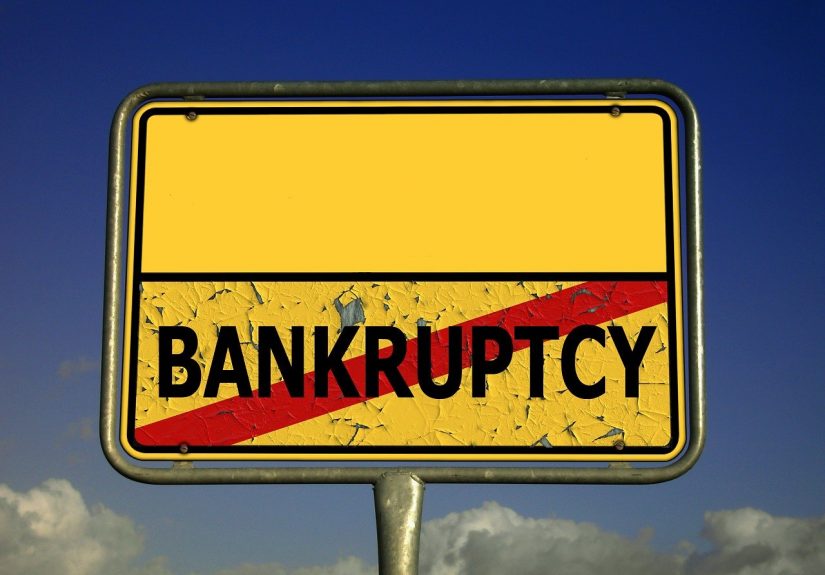 bankruptcy sign